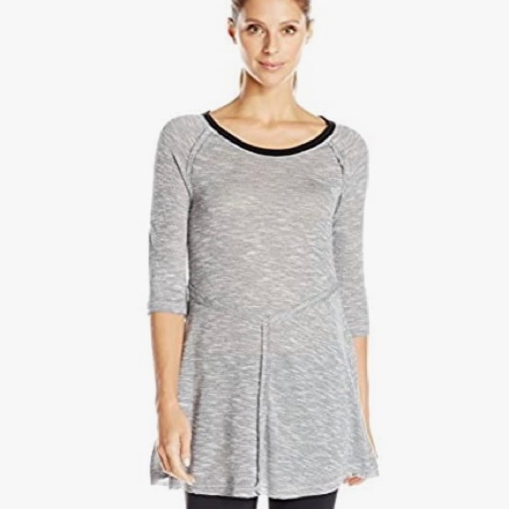 Kensie Performance Slub-Knit Top XS S M NWT
